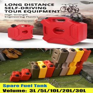 5L/3L/10L/20L Fuel Tank Mount Motorcycle/Car Oil Container - Imagen 1 de 29
