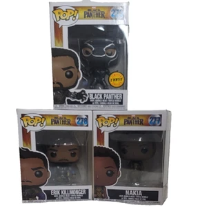 Funko Pop! #273: Marvel Black Panther - Killmonger #278 - Nikia #277 - Bild 1 von 6