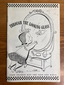 Durch den Spiegel: 1500 Kalorien Diät für Mädchen im Teenageralter 1959 Booklet - Bild 1 von 5