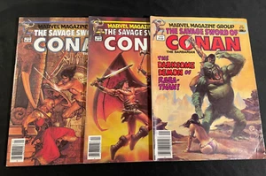 THE SAVAGE SWORD OF CONAN #84, 87, 88 sehr guter+/sehr guter Zustand - Bild 1 von 1