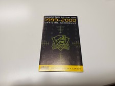 RS20 Brampton Battalion 1999/00 Minor Hockey Pocket Schedule - Molson Canadian