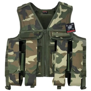 Maddog Taktische Paintball Kampfweste Waldland Camouflage Milsim - Bild 1 von 6