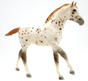 Vintage Breyer Action Apaloosa Foal Chestnut Leopard #810 Mold 235 ASHF Used - Picture 1 of 20