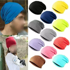 Cappello morbido berretto corsa cotone leggero elasticizzato ciclismo jersey slouch sport - Foto 1 di 28