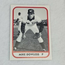 1981 TCMA Minor League #3 Mike Dowless