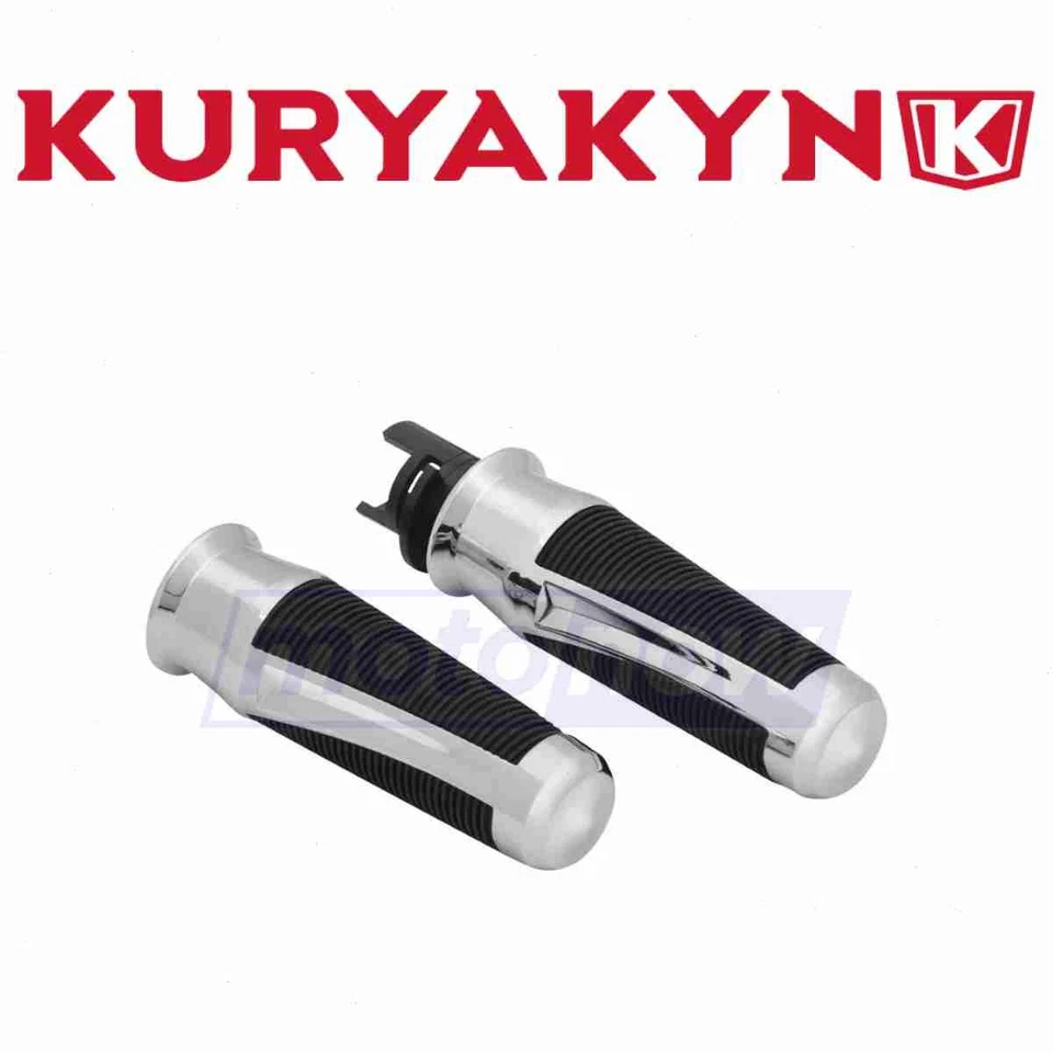 Kuryakyn Phantom Grips for Indian for 2015-2017 Indian Roadmaster - Control pg Foto 1 de 4