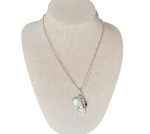 Glücksmarke 17 Zoll Halskette mit 3D Charms und Kunstperlen Akzenten - Bild 1 von 22