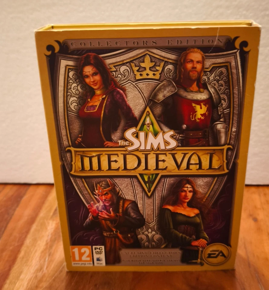 2011 The Sims Medieval Collector's Edition PC DVD ROM Game & Manual etc - Image 1 of 4