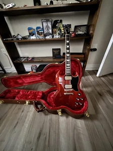 2022 Gibson SG Standard 61 Reissue Electric Guitar W/OHSC Heritage Cherry - Picture 1 of 4