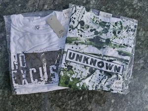 2 x Boys River Island Tshirts 7-8 Years - Picture 1 of 3