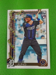2025 Topps Holiday Jace Jung Rookie Card #H136 Detroit Tigers⚾ - Bild 1 von 8