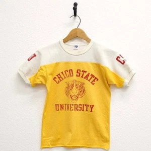 Vintage Kids Chico State University Football T Shirt Jersey Medium - Picture 1 of 10