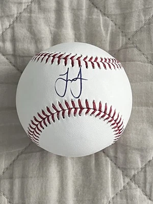 Termarr Johnson Signed Autographed ROML Baseball Pittsburgh Pirates JSA COA - Image 1 of 4