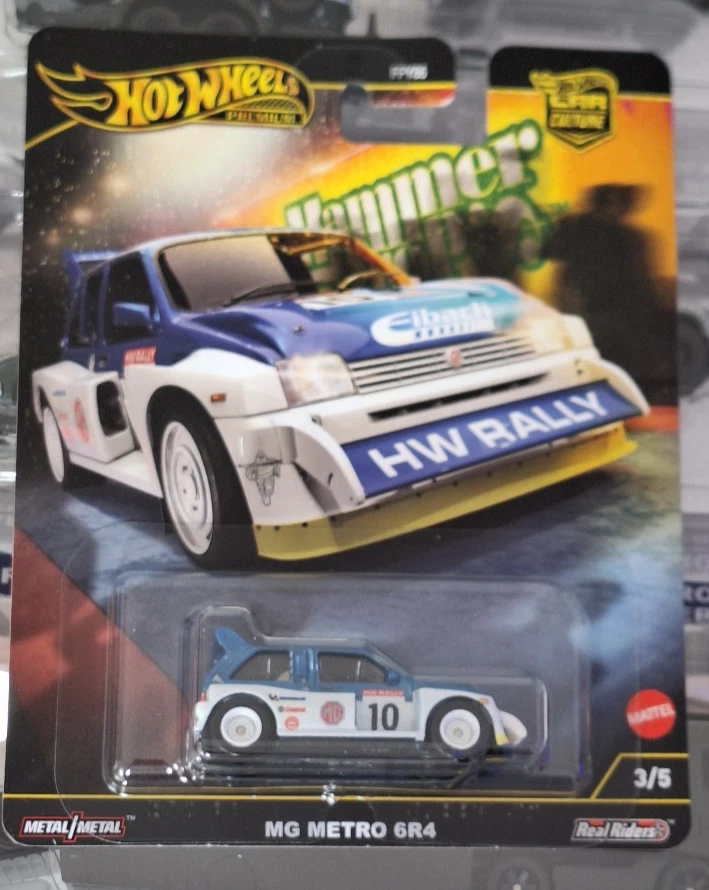 Hot Wheels MG METRO 6R4 Hammer Drop 1:64 Premium Car Culture Nuevo Sellado Foto 1 de 1