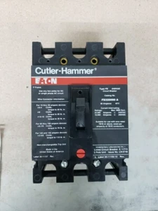 1) Eaton FS320090  90-Amp 3-pole 240VAC or 250VDC Circuit Breaker - Picture 1 of 4