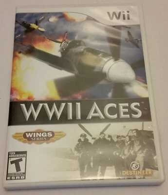WWII Aces for Wii in original case. Pre-owned like new condition - Image 1 of 3
