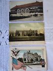 LOT 3 postcards New Jersey 1911 Home For Soldiers Vineland St Cap NY Art Museum