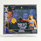 Jeu Sega Mega-CD 32X : Night Trap uniquement CD 2 disponible ! | Système de disque - emballage d'origine PAL