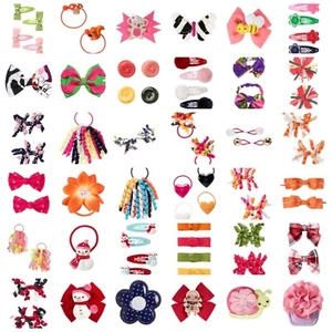 NWT GYMBOREE Hair Clip Bow Barrettes Many Lines Choose Style - Picture 1 of 78