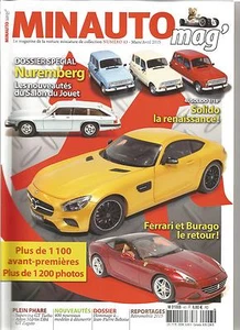 MINIAUTO MAG 1/43 1/18 SPECIAL SALON NUREMBERG 2015 MARS 2015 144 PAGES - Picture 1 of 1