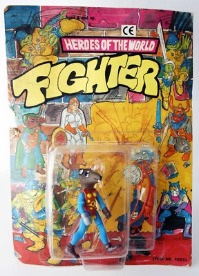 VINTAGE 90's NINJA TURTLES HEROES OF THE WORLD FIGHTER SPLINTER FIGURE KO NEW ! - Image 1 of 4