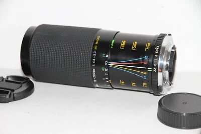 Tested Miranda 75-200mm f/4.5-5.3 Telephoto Zoom Lens & Macro.Olympus OM Mount - Image 1 of 4