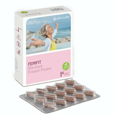 FEMIFIT Kapseln von MEDICALFOX – Hormonbalance & Wohlbefinden in d Wechseljahren