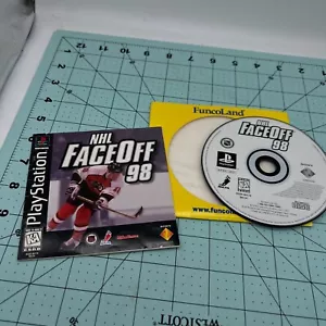 NHL FaceOff 98 (Sony Playstation, 1997), with manual - Picture 1 of 7