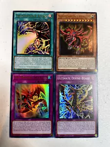 yugioh slifer the sky dragon ultimate divine beast revived god holo S074 - Picture 1 of 1