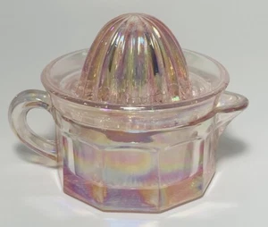 Edna Barnes Vintage Juice Reamer Carnival Glass - Picture 1 of 10