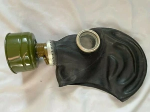 Original Soviet GP-5 Gas Mask Black Vintage Russian USSR Military Full Set - Picture 1 of 6