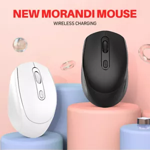 Dual Mode 2.4G USB Wireless Silent Optical Bluetooth Mouse for MacBook Laptop PC - Picture 1 of 20