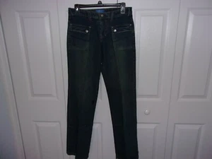 Women's jeans by Natural Reflections, size 4, wide leg, great shape, cute. - Picture 1 of 6