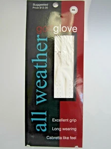 NUEVO Guante de Golf RLF Enterprises Blanco Todo Clima Para Hombre Mano Izquierda Talla XXL (B497) - Imagen 1 de 4