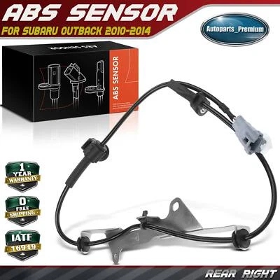 Sensor de velocidade de roda ABS passageiro traseiro direito 2 pinos para Subaru Outback 2010-2014  - Imagem 1 de 4