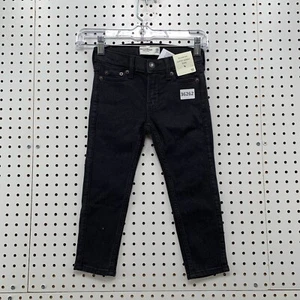 NEW Abercrombie Kids Super Skinny Black Jeans Youth Size 5/6 Short Fits 22x15.5 - Picture 1 of 15