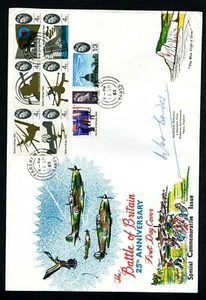 1965 Battle of Britain 25 Aniversary AUTOGRAPHED DOUGLAS BADER FIRST DAY COVER - Photo 1/1