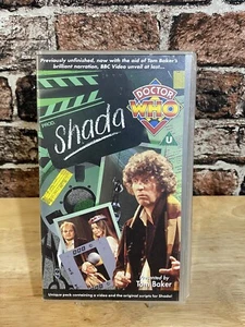 RARE Doctor Who: Shada -Vhs & Script- Tom Baker - Picture 1 of 7
