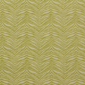 PREMIER PRINTS LITTLE TIGER OLIVE GOLDEN YELLOW ZEBRA FABRIC BY THE YARD 54"W - Picture 1 of 6