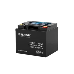 Renogy 50Ah 12V LiFePO4 Lithium Battery BMS IP65 for Trolling Motor Off-grid Use - Picture 1 of 8