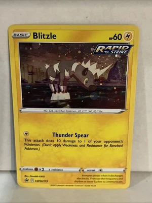 Blitzle Cosmos Holo SWSH: Sword & Shield Promo Cards SWSH173 Near Mint LP - Image 1 of 2