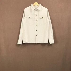 Thomas Farthing Heavyweight Linen Overshirt Beige Size M RRP £265 - Picture 1 of 15