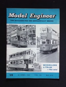 Model Engineer – Modelling a London Tramcar – Vol 126 No 3172 – 26 Apr 1962 - Picture 1 of 2