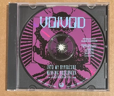 Voivod - Into My Hypercube / Missing Sequences RARE promo CD single '89 Foto 1 de 2