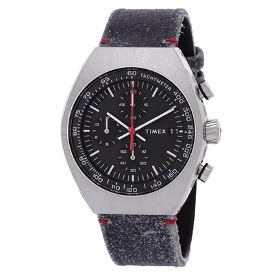 Reloj para hombre Timex Legacy Tonneau cronógrafo cuarzo esfera negra TW2W50000 Foto 1 de 3