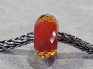TROLLBEADS Saffron Facet BEAD #3 TGLBE-20007 RETIRED 2021 (ONE BEAD) NEW! - Picture 1 of 20