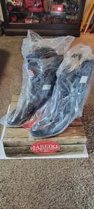 Botas informales negras de vaquero Laredo Birchwood punta redonda para hombre 68450, talla 12 nuevas en caja - Imagen 1 de 18