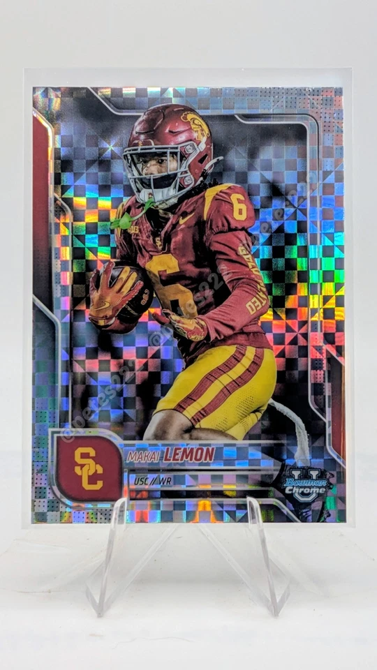 2025 Bowman U Chrome - MAKAI LEMON #174 Checkerboard Refractor - Image 1 of 1