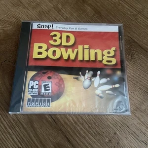Snap neuf scellé ! Jeu vidéo CD-ROM Strike 3D Bowling PC par Topics Entertainment - Photo 1/5