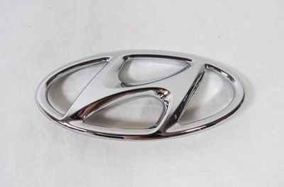 2017-2019 Hyundai Ioniq Rear Emblem Liftgate Chrome Badge Sign Logo Genuine OEM - Image 1 of 3
